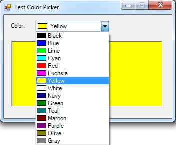 vb.net color property colorconverter propertygrid